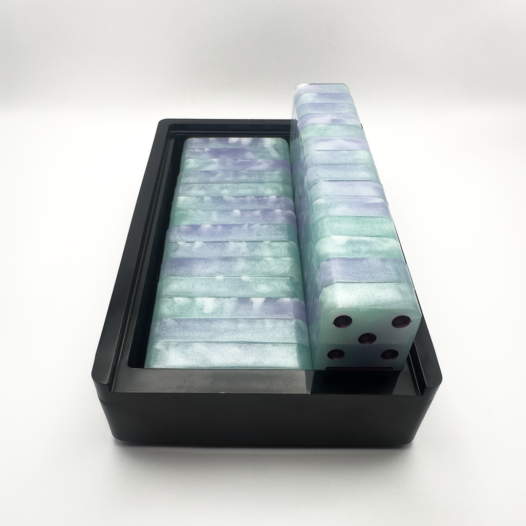 Chalcedony Clouds Domino Set with Millennium Vault | Ambient Cast Session Series