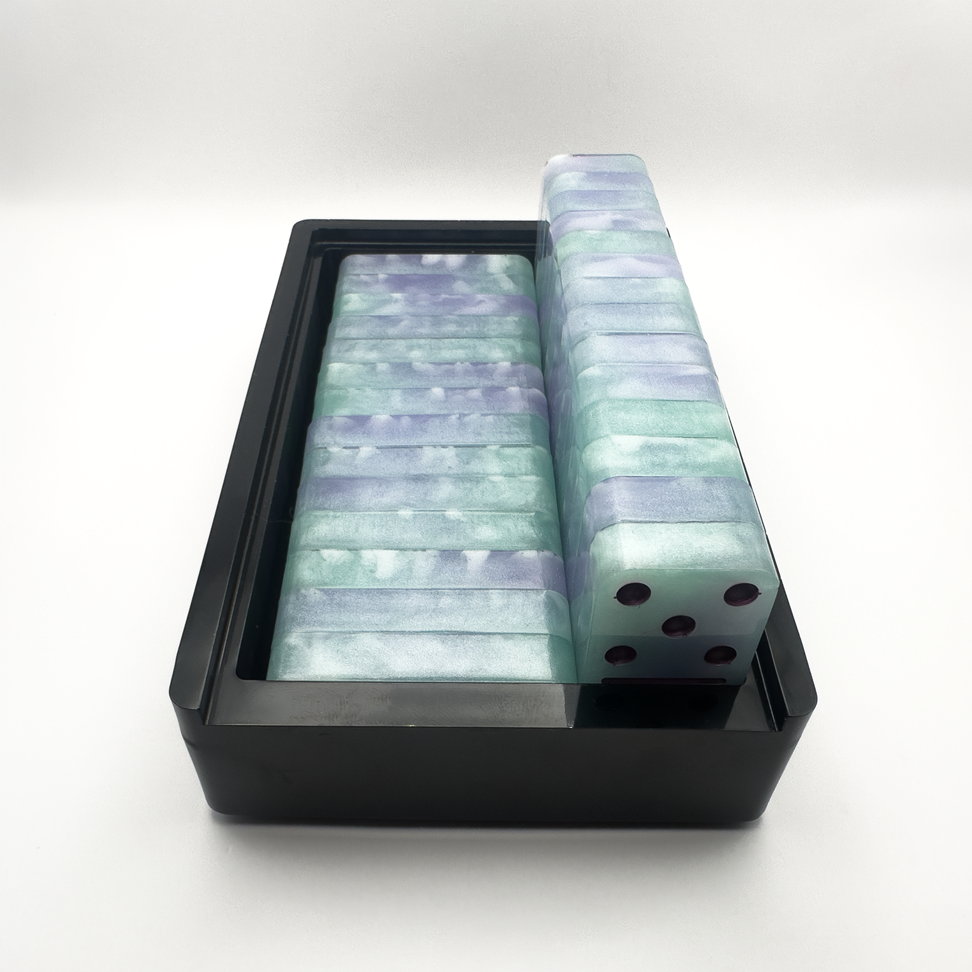 Chalcedony Clouds Domino Set with Millennium Vault | Ambient Cast Session Series