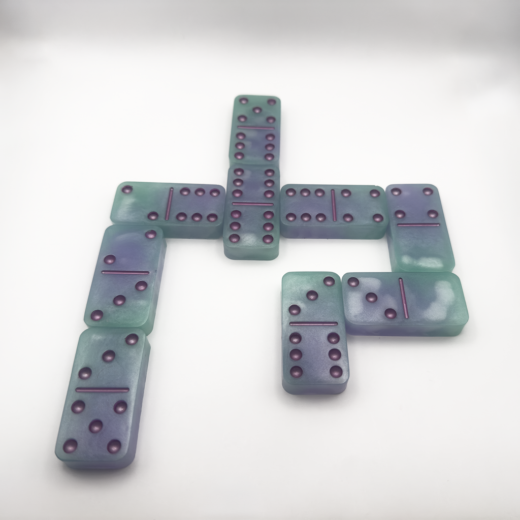 Chalcedony Clouds Domino Set with Millennium Vault | Ambient Cast Session Series
