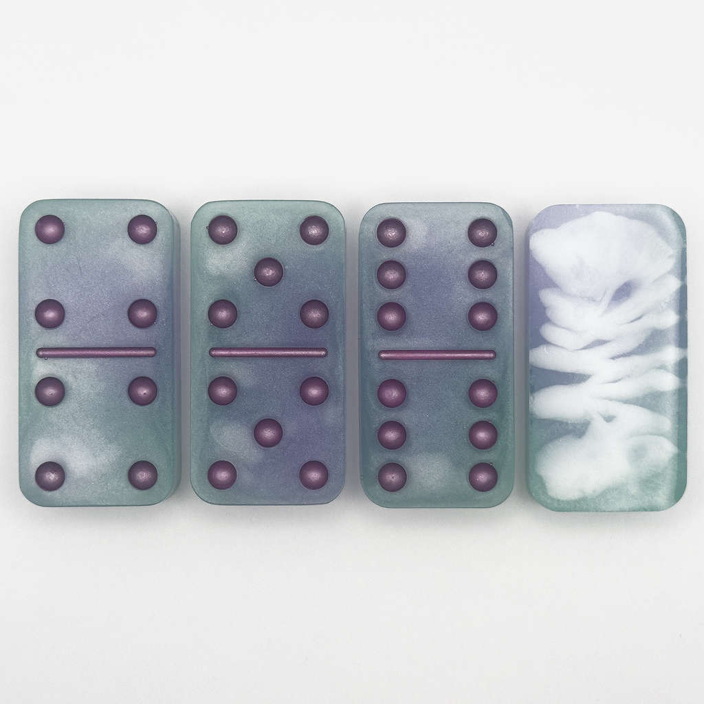 Chalcedony Clouds Domino Set with Millennium Vault | Ambient Cast Session Series