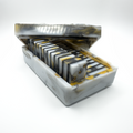 Carrara Gold Domino Set with Millennium Vault | Tournament Style