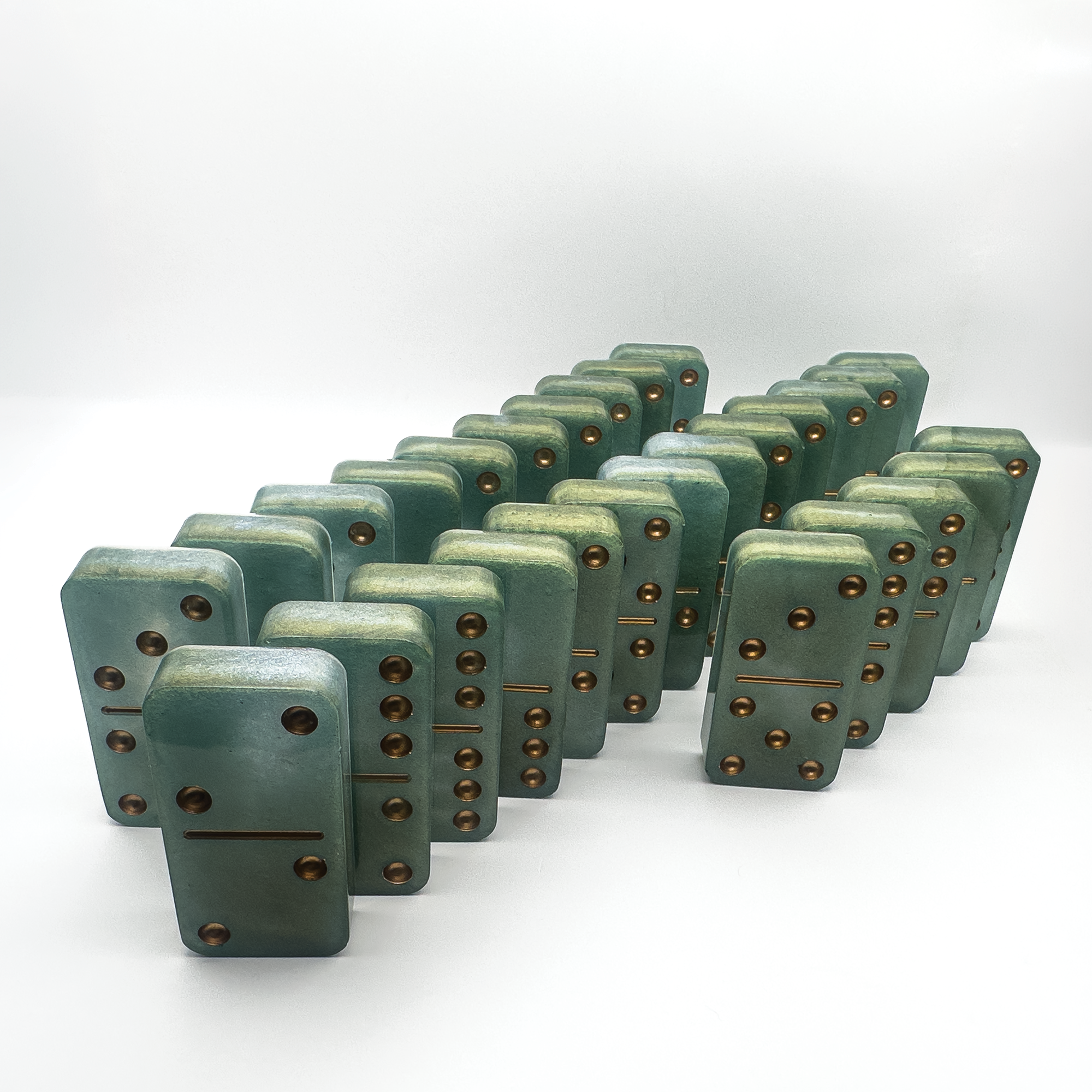 Verdigris Domino Set with Millennium Vault | Ambient Cast Session Series