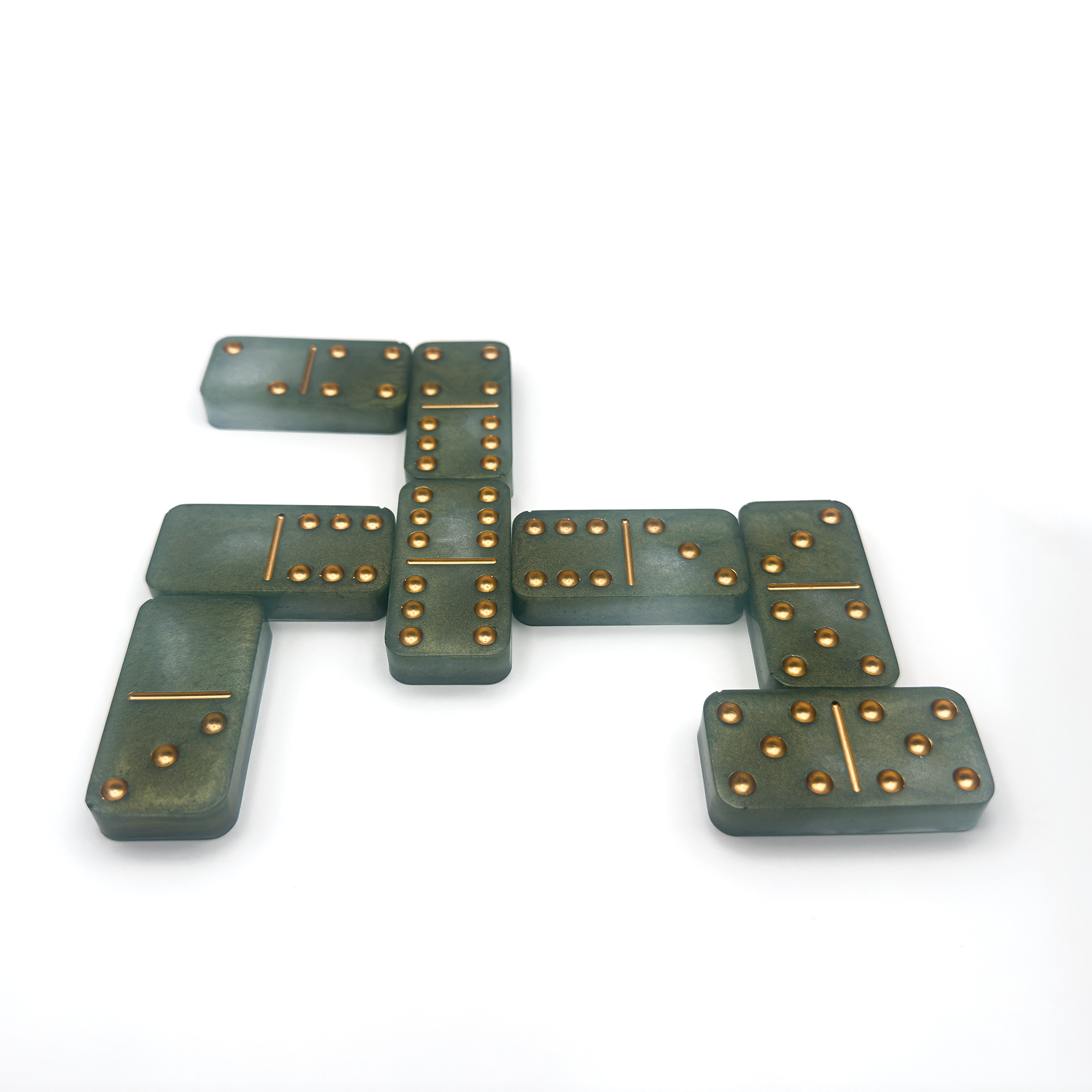 Verdigris Domino Set with Millennium Vault | Ambient Cast Session Series