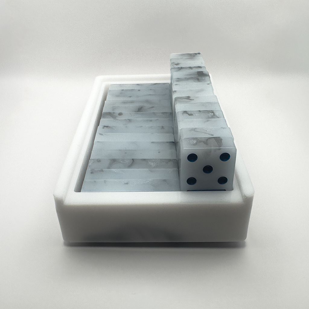 Carrara Blue Domino Set with Millennium Vault | Ambient Cast Session Series