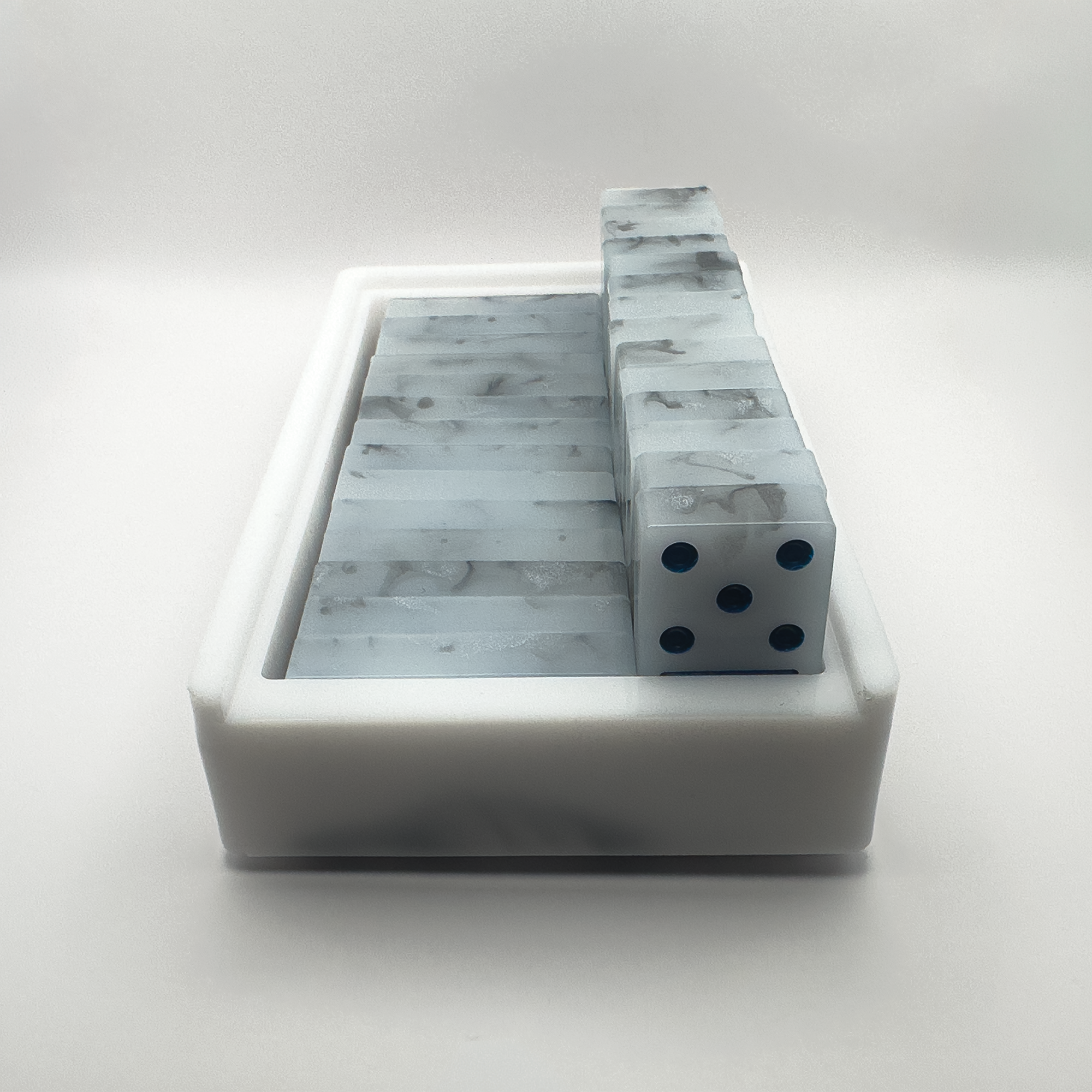 Carrara Blue Domino Set with Millennium Vault | Ambient Cast Session Series