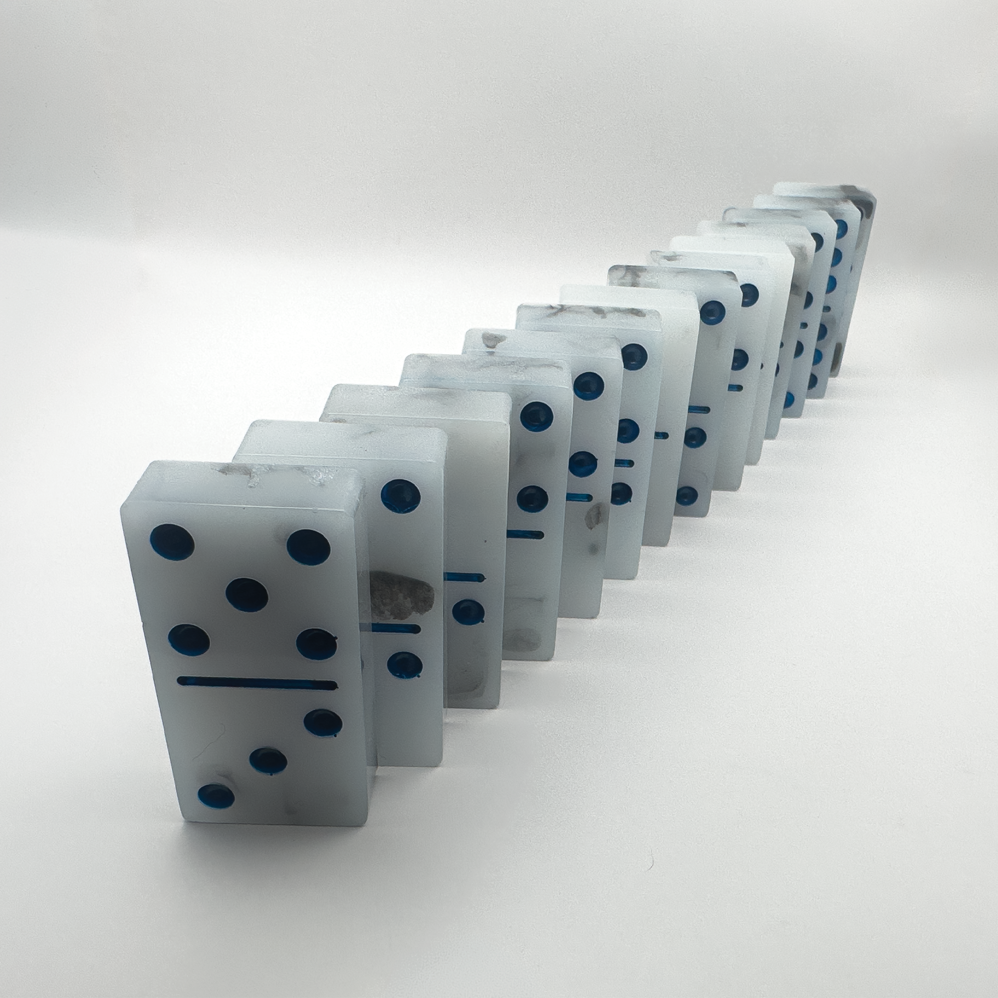 Carrara Blue Domino Set with Millennium Vault | Ambient Cast Session Series